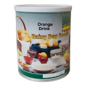 Rainy Day Foods Orange Drink 6 (Case of Six) #2.5 Cans - 150 Servings