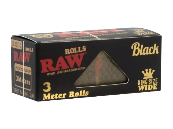 Raw Black Roll - 3 Meter