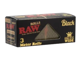 Raw Black Roll - 3 Meter