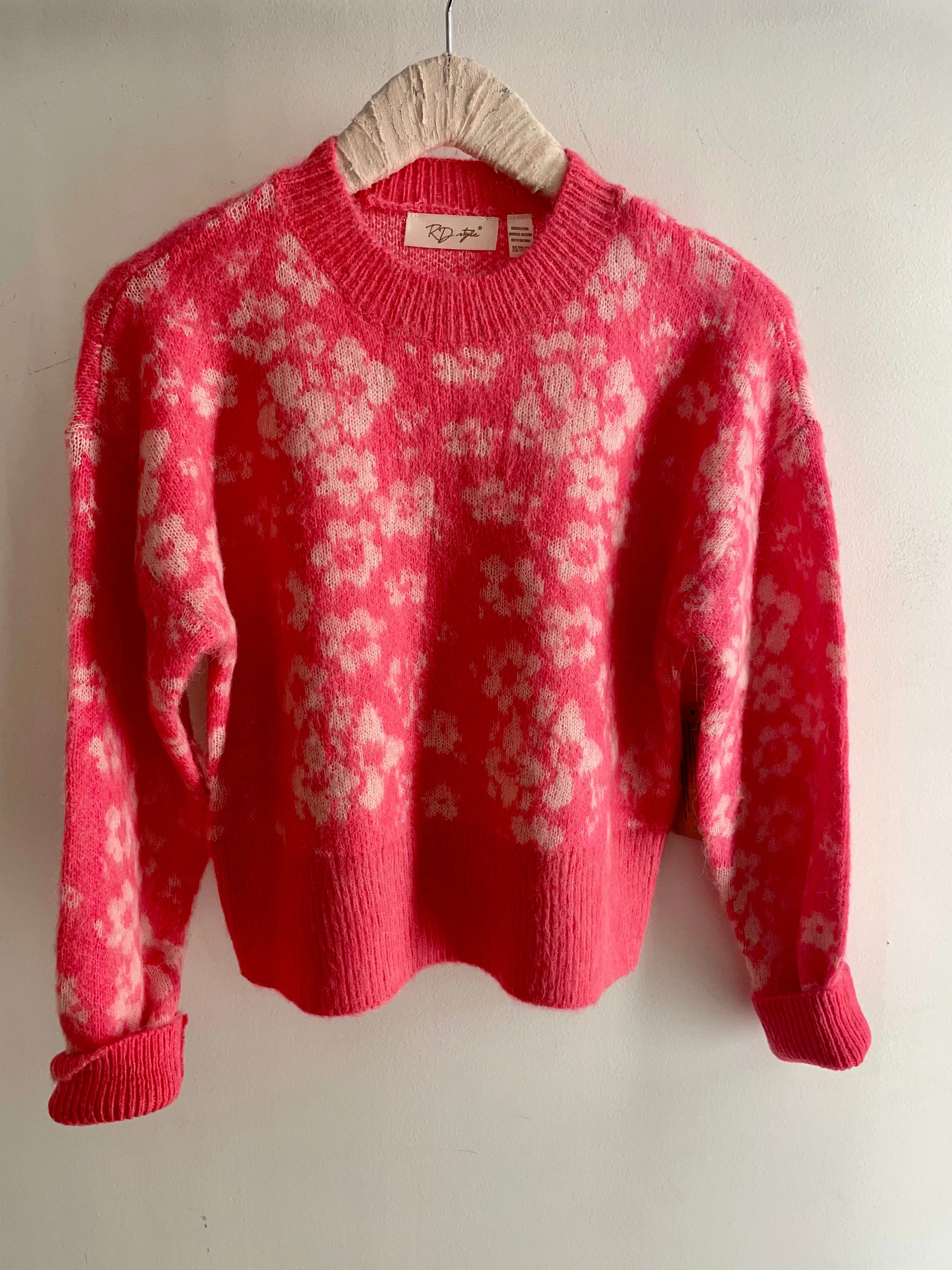 RDI Rita Moss Floral Pullover