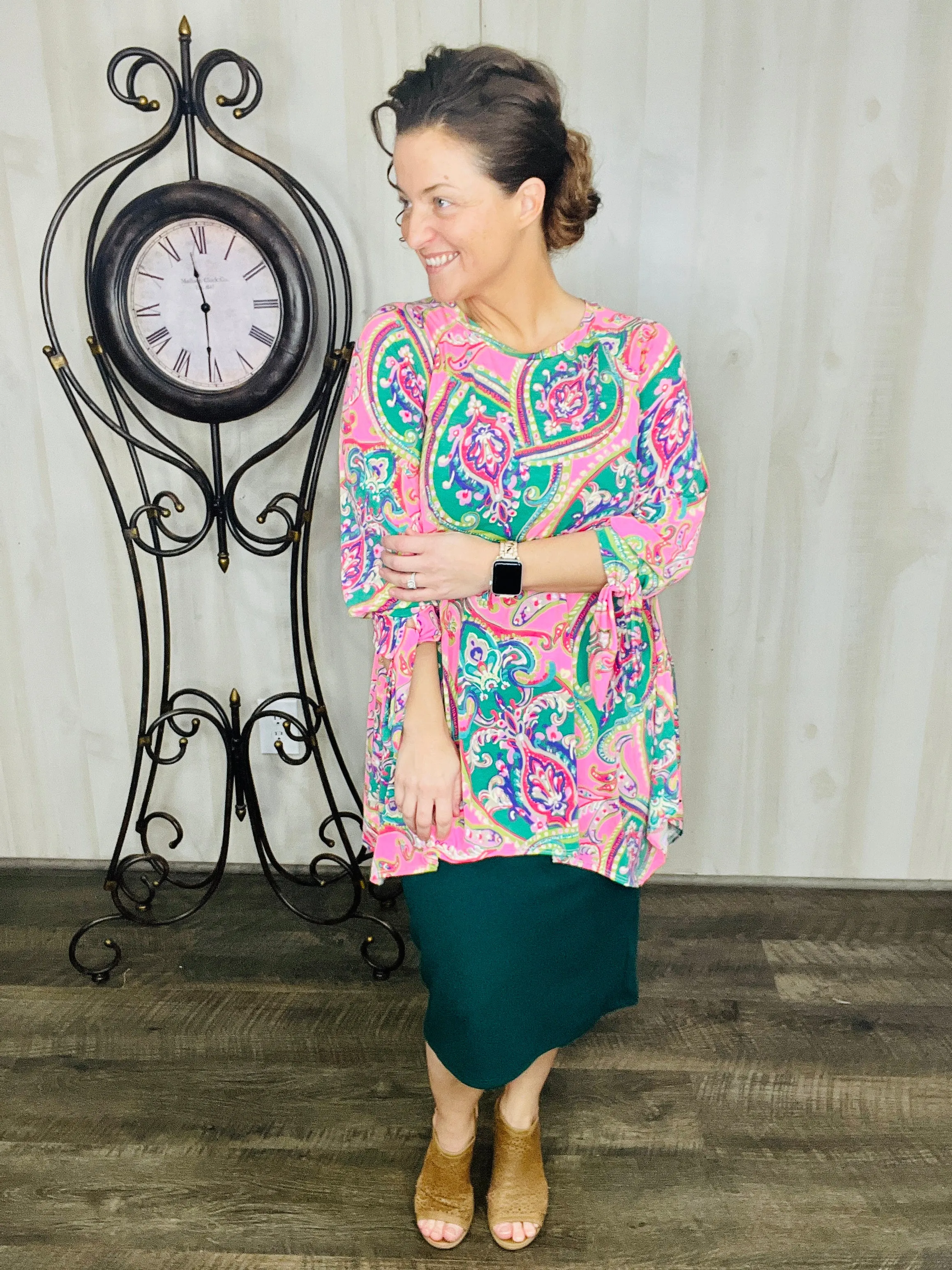 Rebekah Paisley Tunic