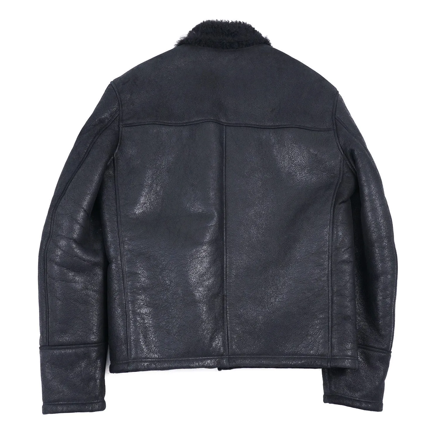 Rifugio Shearling Leather Aviator Jacket