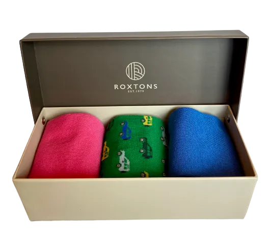 Roxtons - Mixed Socks 3 Pack