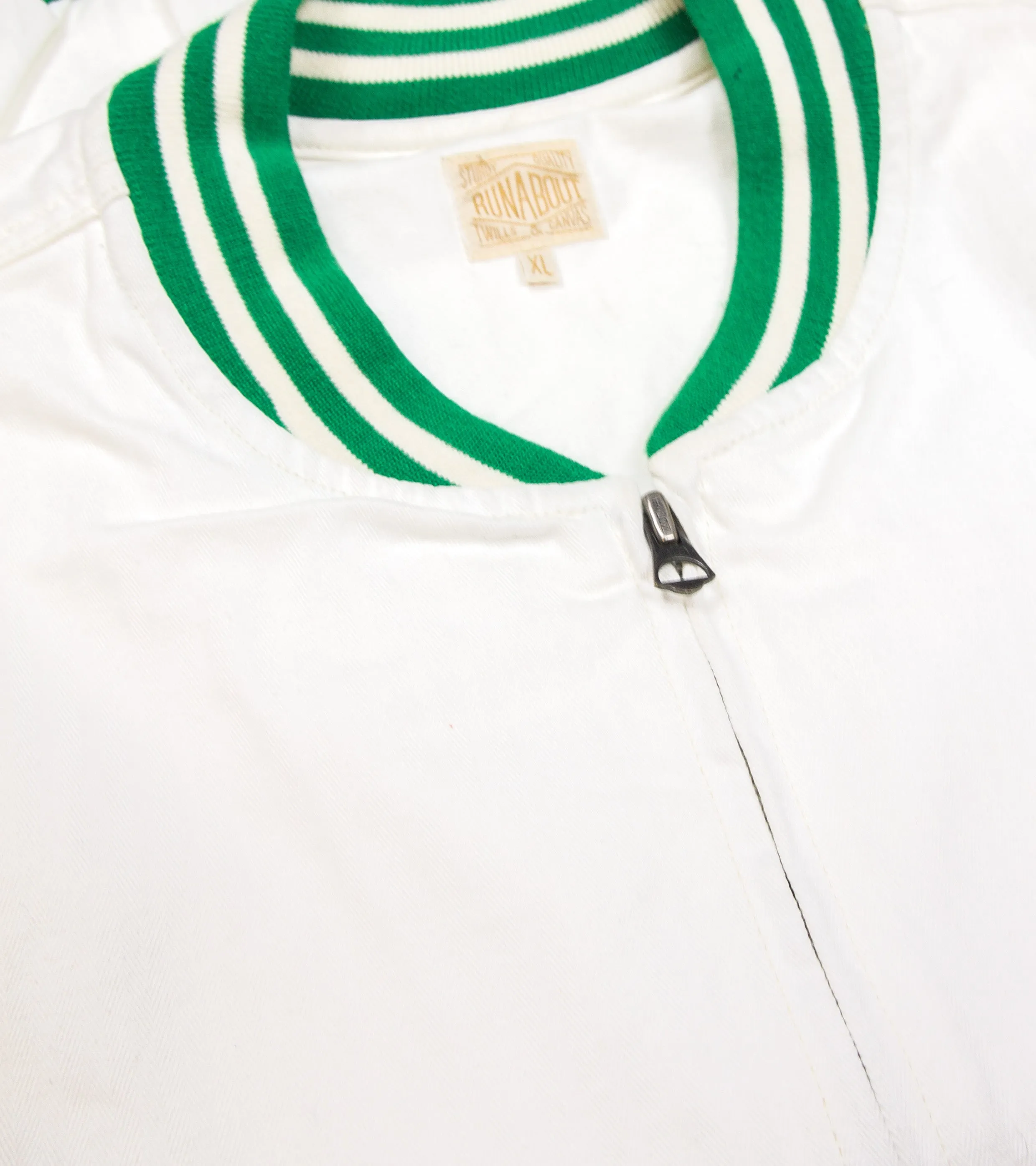 Runabout Stadium Jacket White