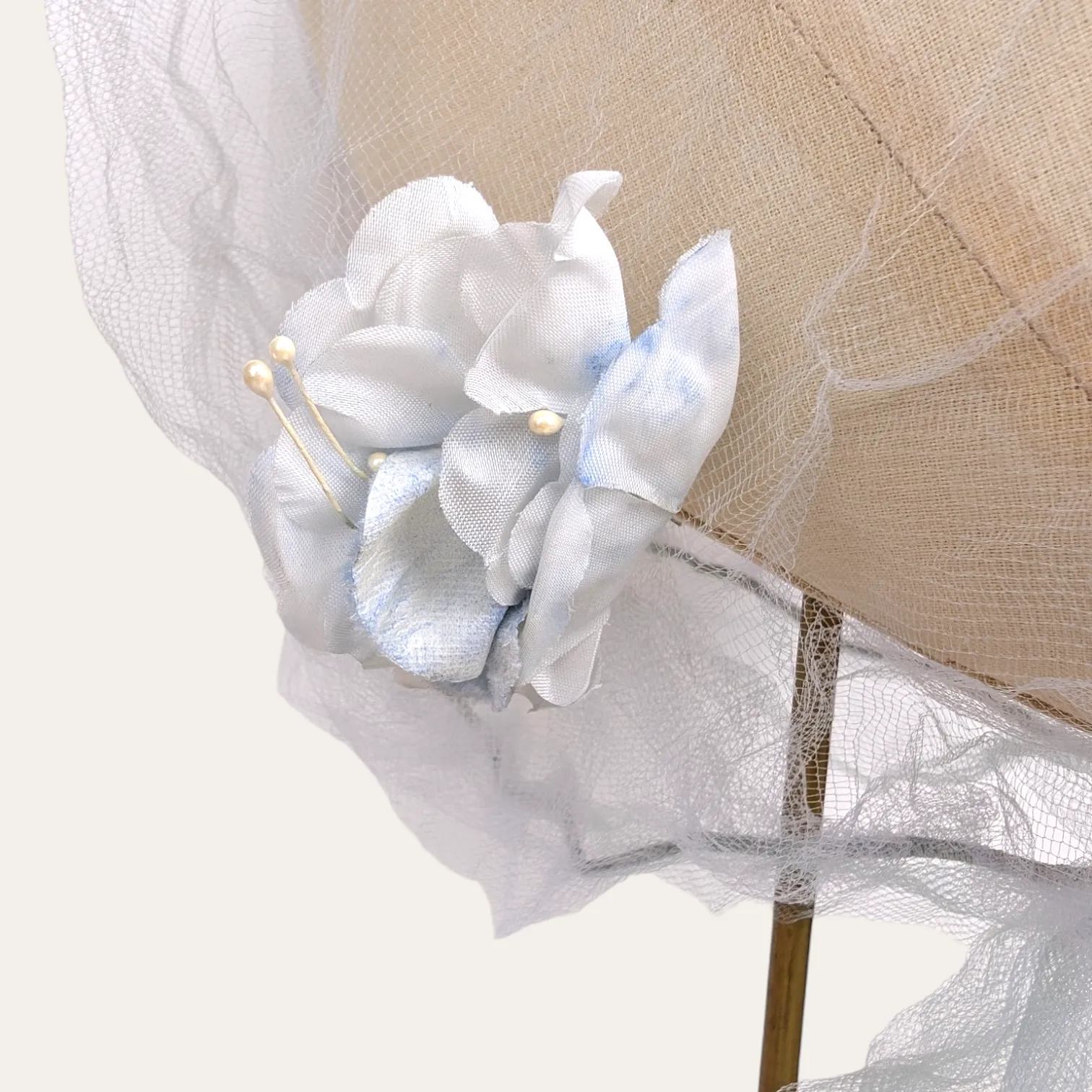 SALE - Vintage 1960's 'Miss Venida' Flower Wind Hood