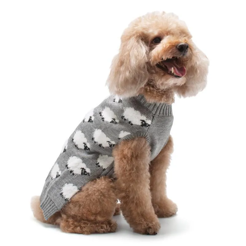 Sheep Dog Sweater Grey