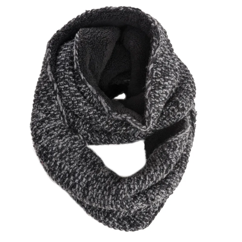 Sherpa Lined Infinity Scarf