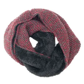 Sherpa Lined Infinity Scarf