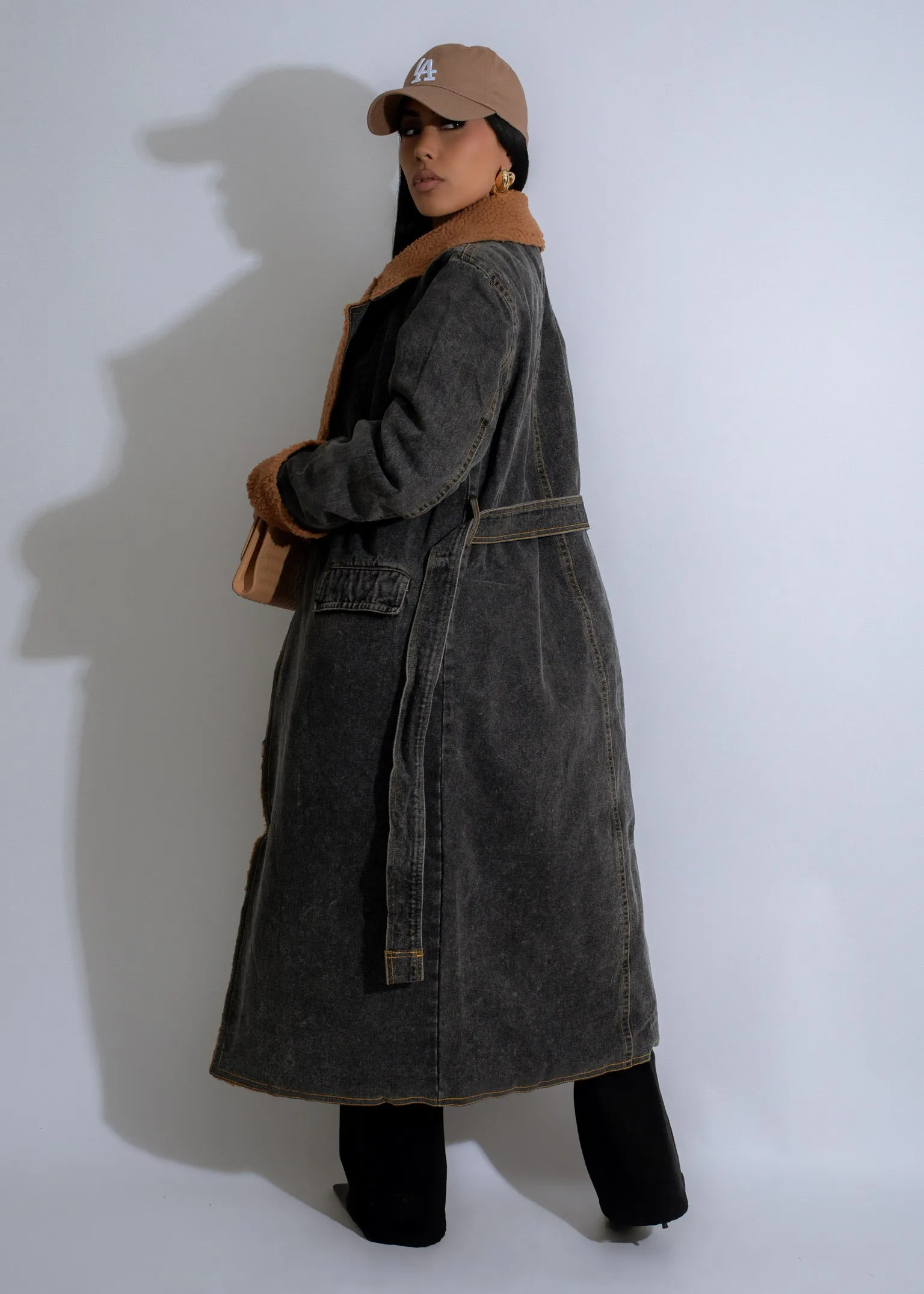 Sierra Sojourner Denim Coat Black