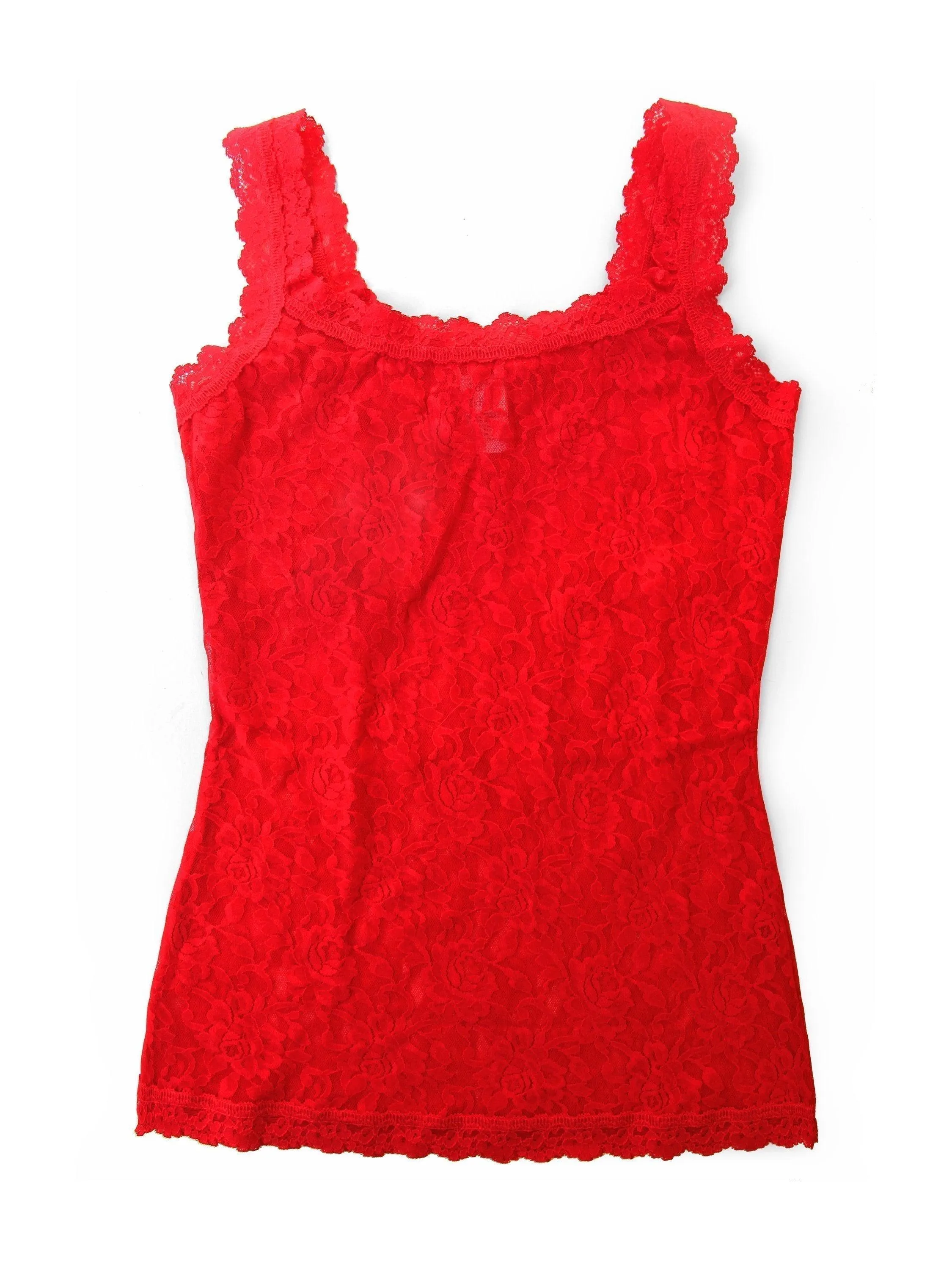 Signature Lace Classic Cami Red