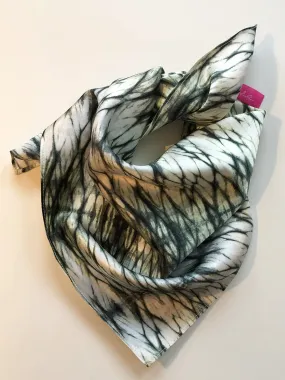 Silk Neckerchief Shibori Fatigue