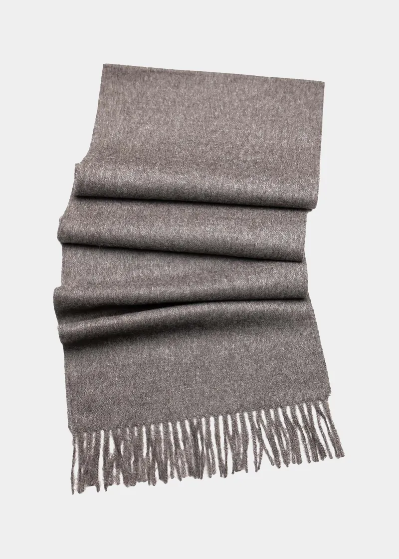 Solid Baby Alpaca Scarf