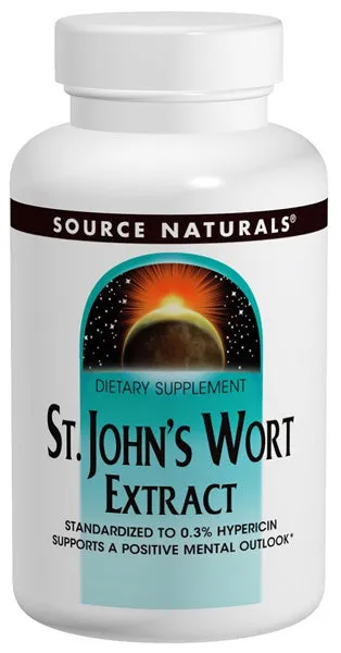 SOURCE NATURALS - St. John's Wort Extract (450 mg) - 45 Tablets