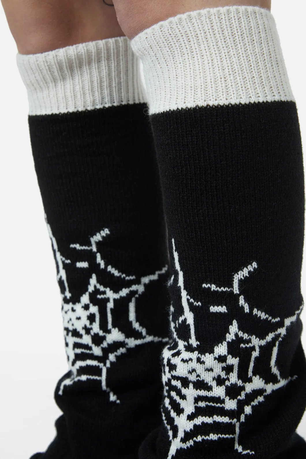 Spider Web Leg Warmers