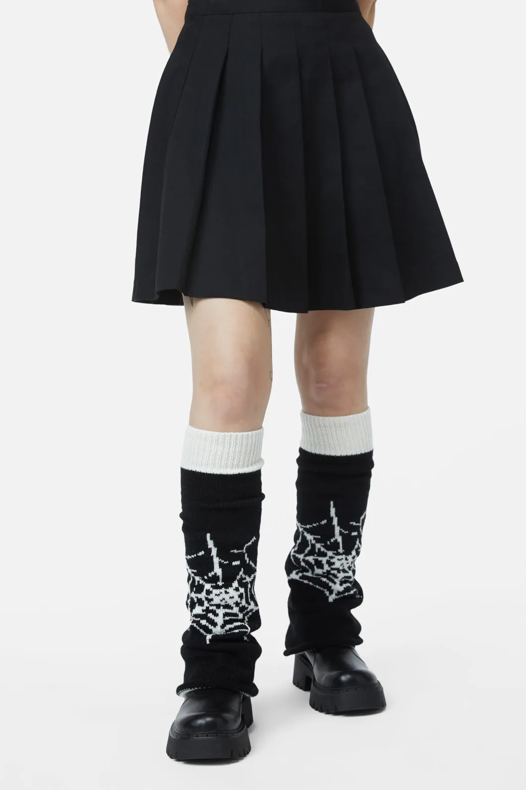 Spider Web Leg Warmers