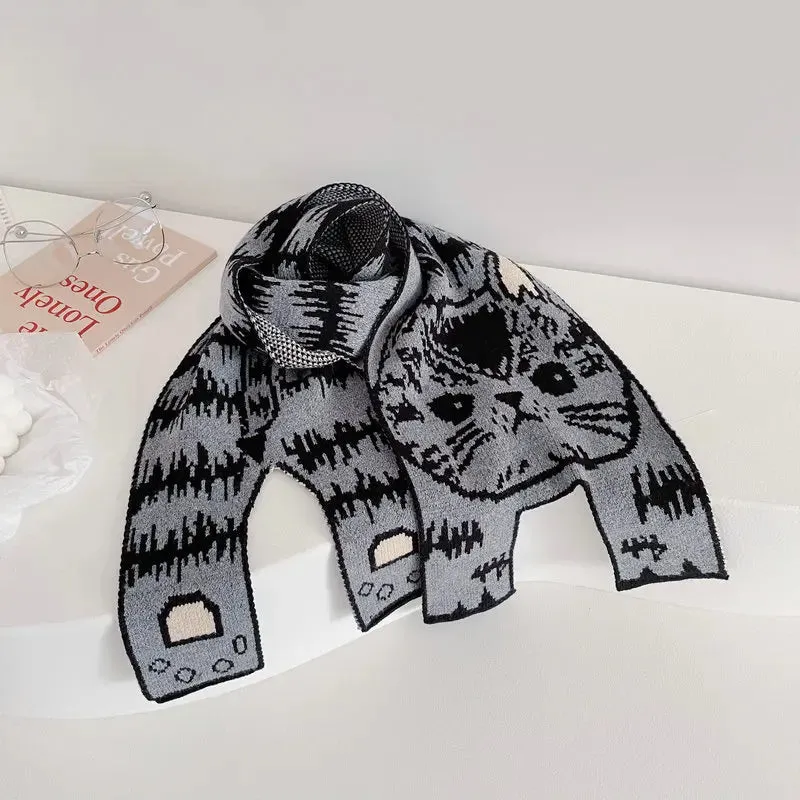 TEEK - Knitted Animals Scarf