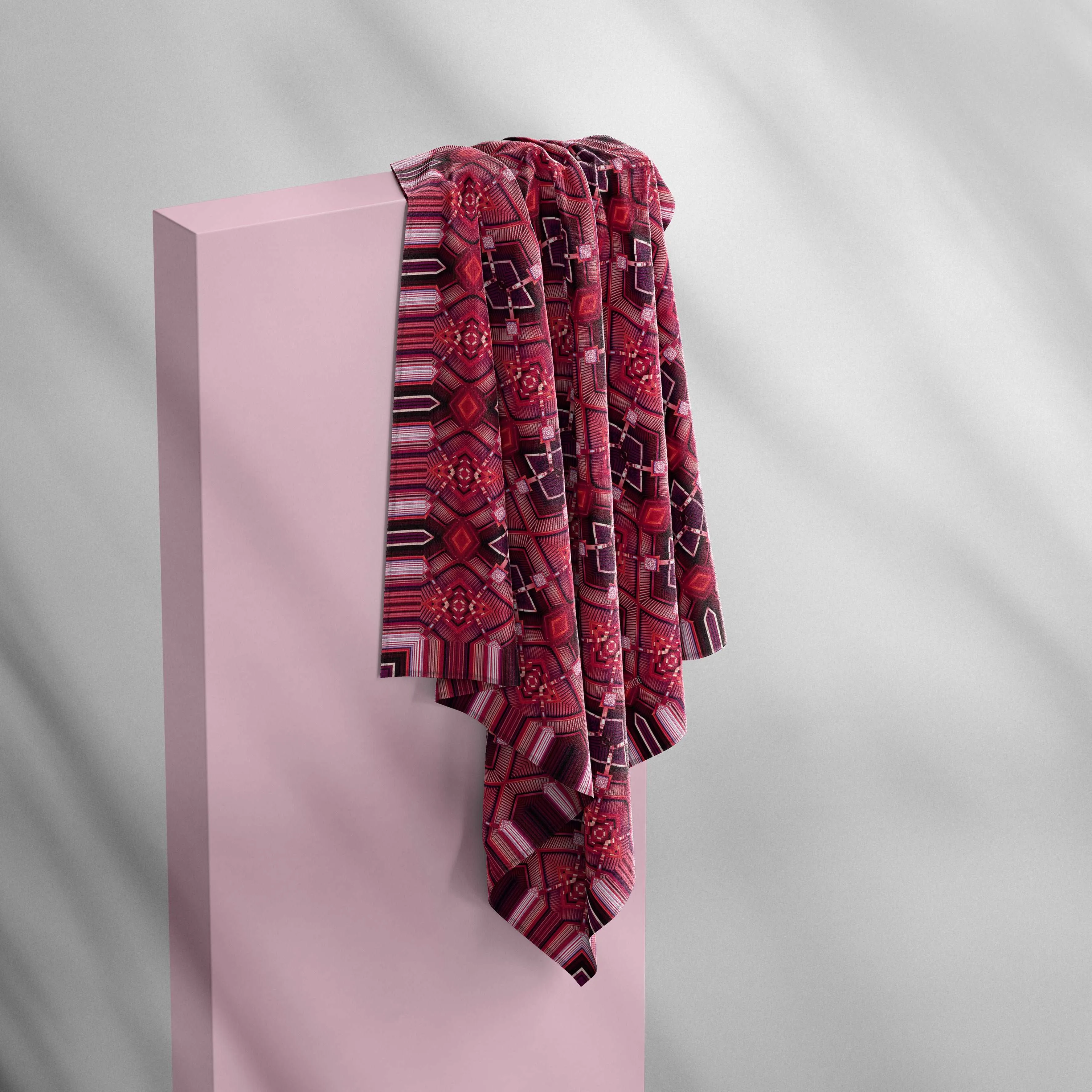 The New Floor series: Lacquer ( Award item ) - Premium Silk Scarf 90