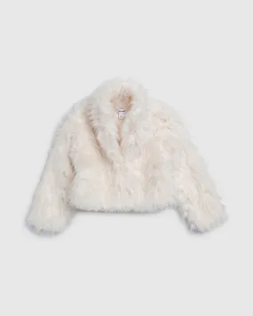 Toddler Girl Faux Fur Shorty Coat