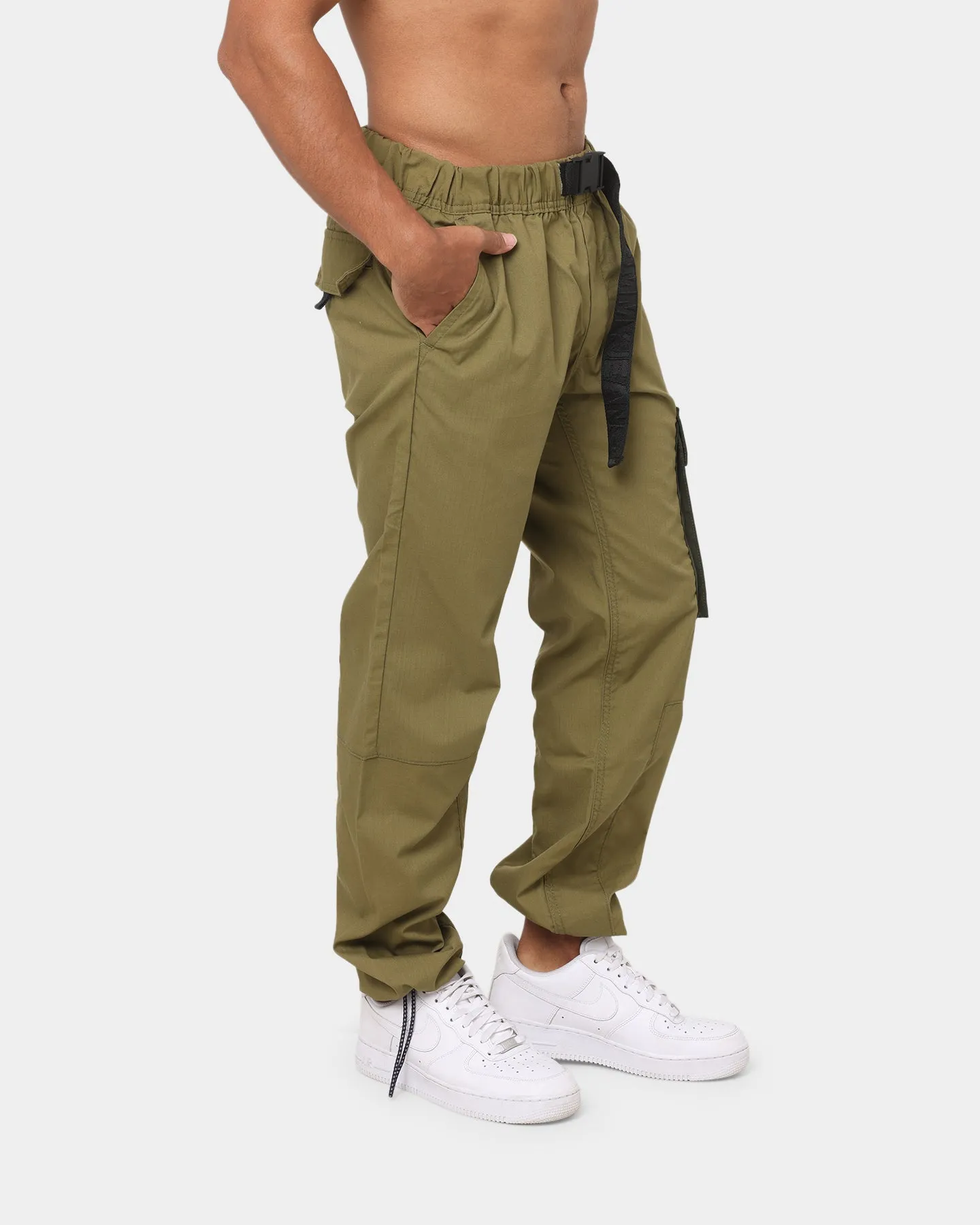 Tommy Jeans Ethan Block Track Pants Uniform Olive