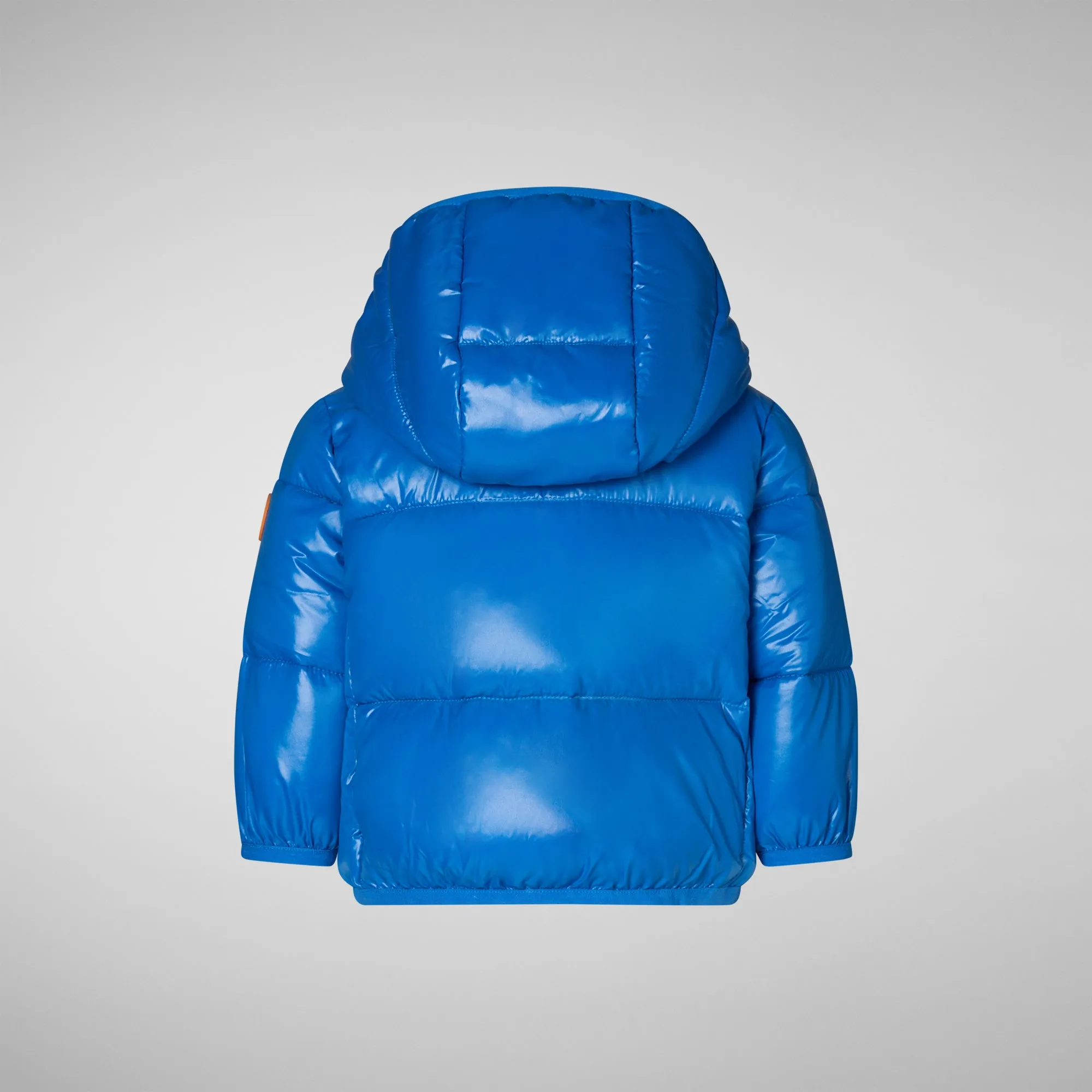 Unisex kids' animal free Puffer jacket Jody in blue berry