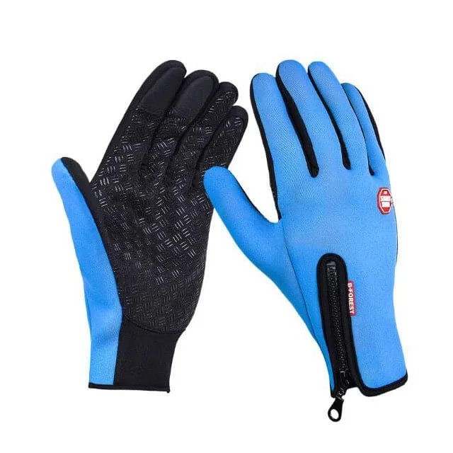 Unisex Waterproof Non-Slip Touchscreen Fleece Gloves