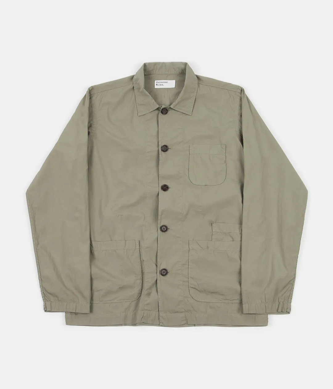 Universal Works Bakers Overshirt - Laurel