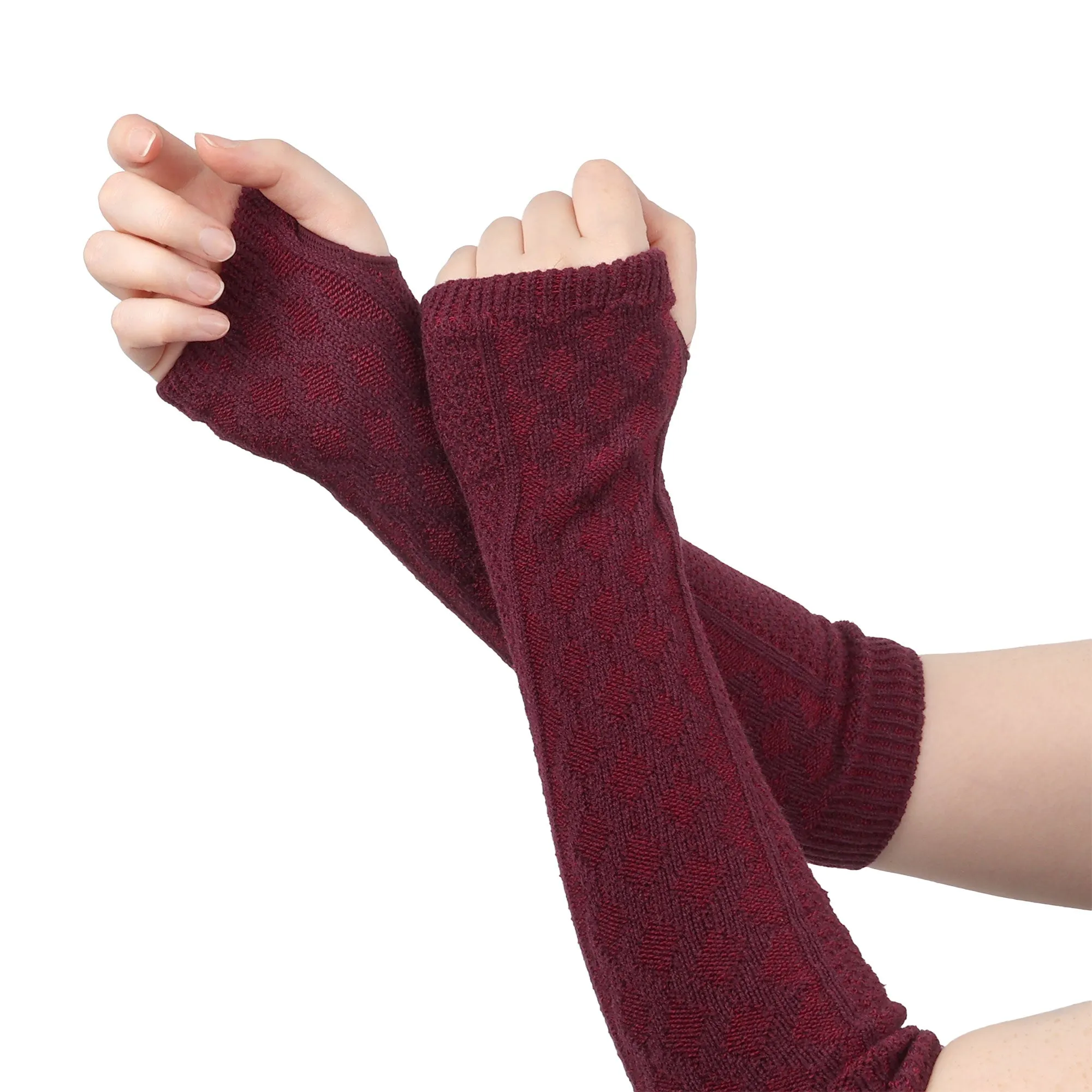 Unlined Fingerless Gloves and Arm Warmers