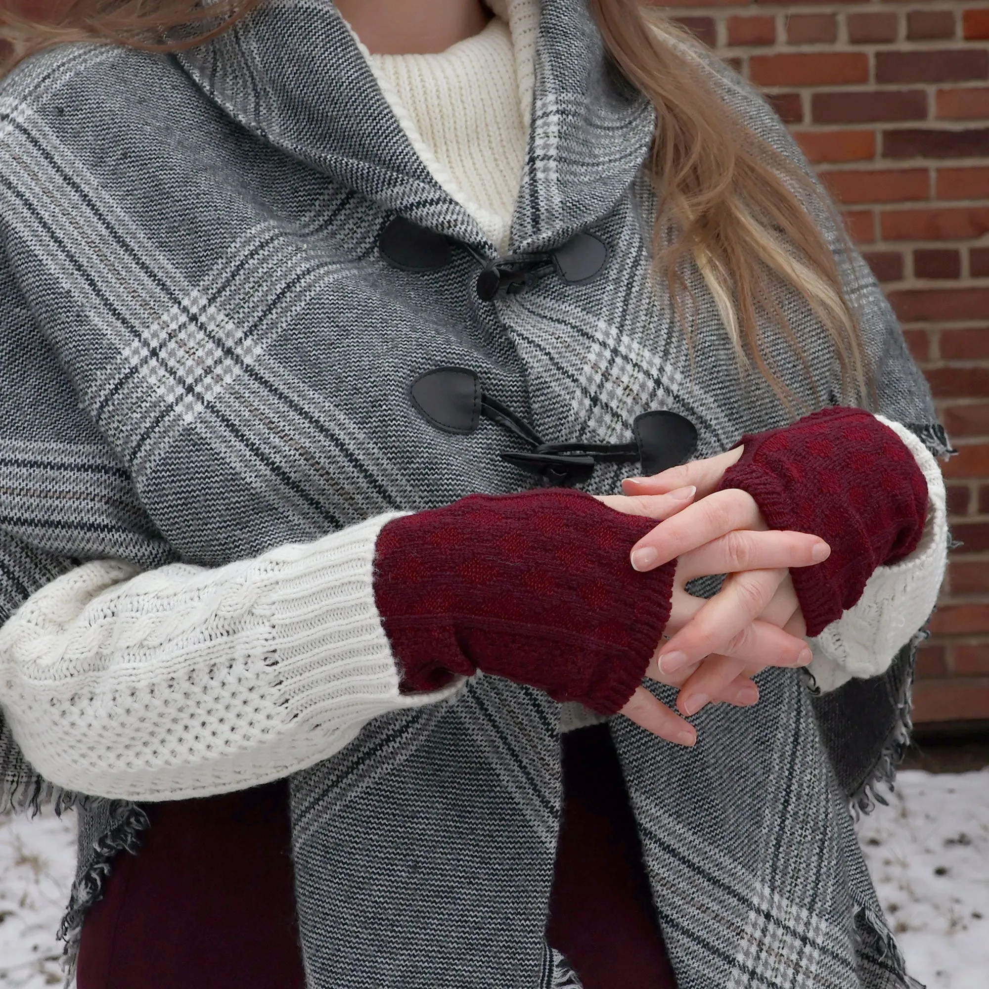 Unlined Fingerless Gloves and Arm Warmers