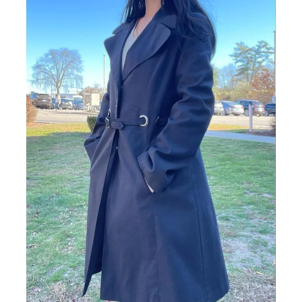 Via Spiga Belted Trench Coat - Size 6