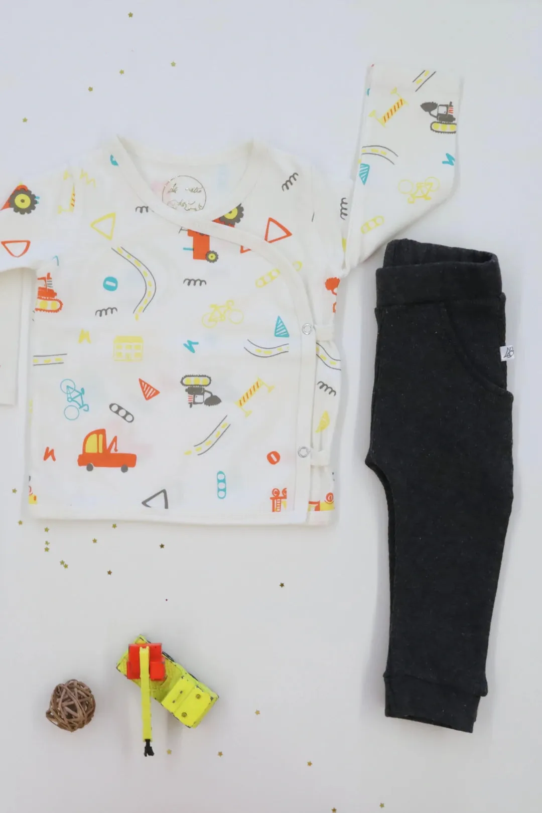 Vromm Vromm-Kids-T-Shirt and Pant