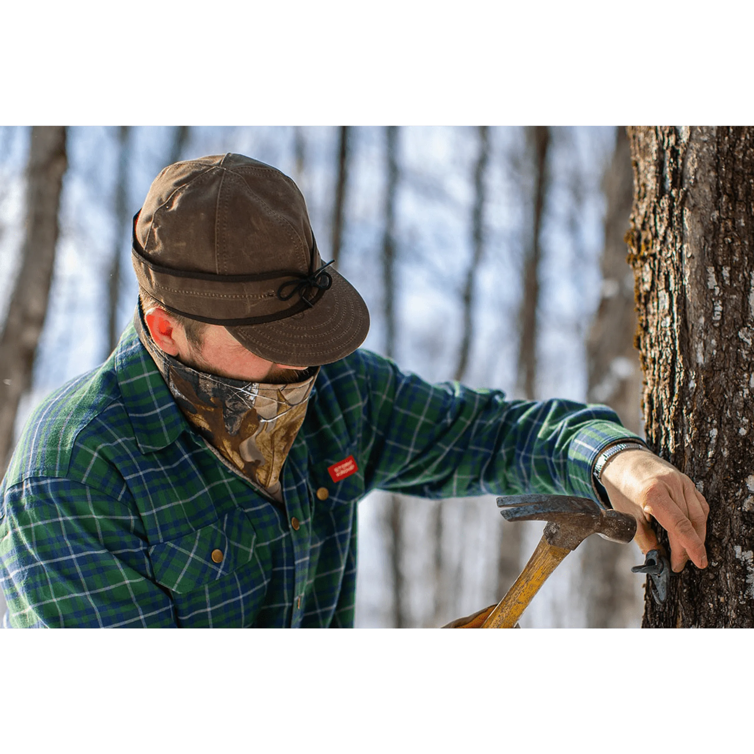 Waxed Cotton Cap