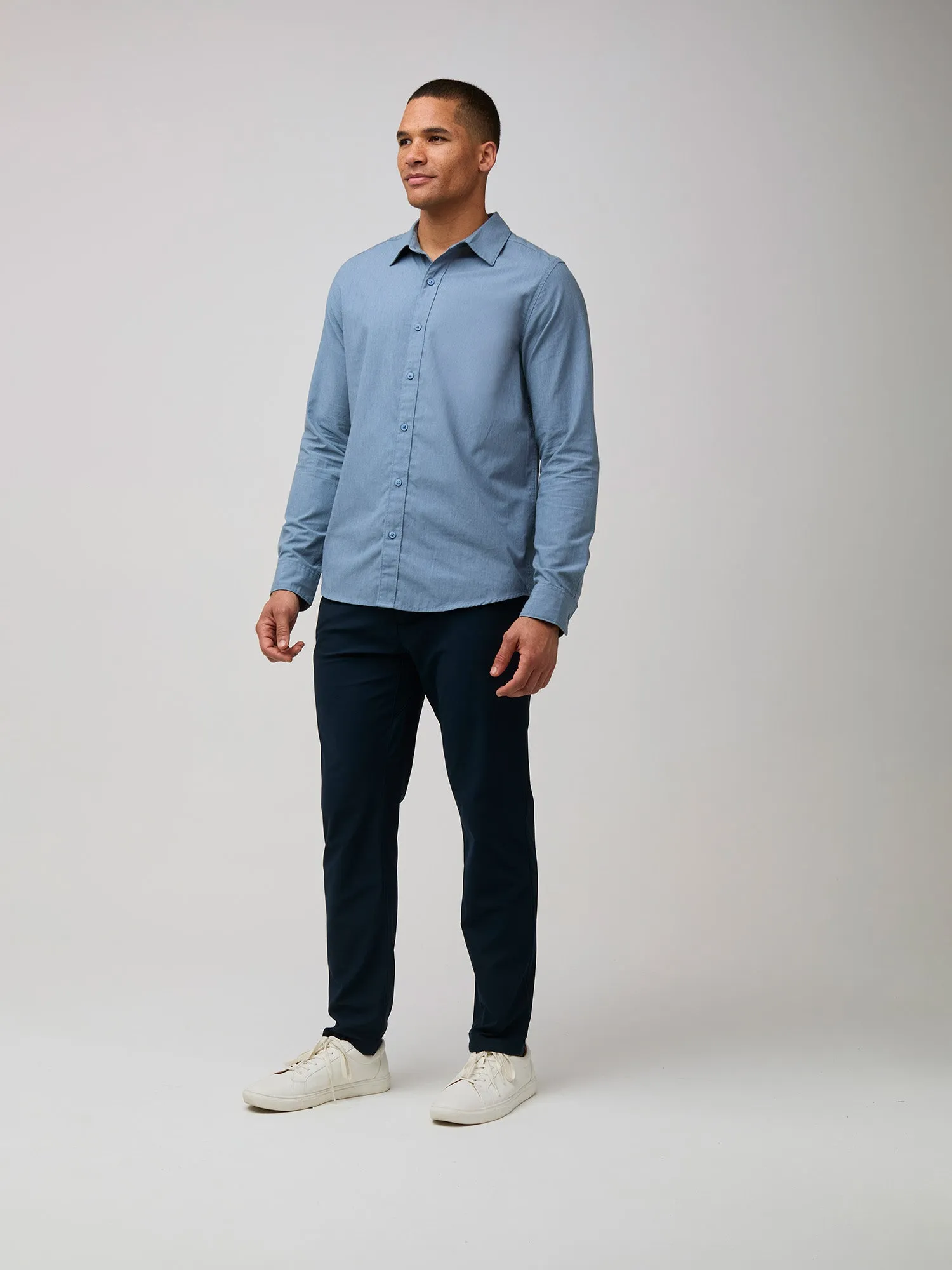 Wedgewood Long Sleeve Button Up