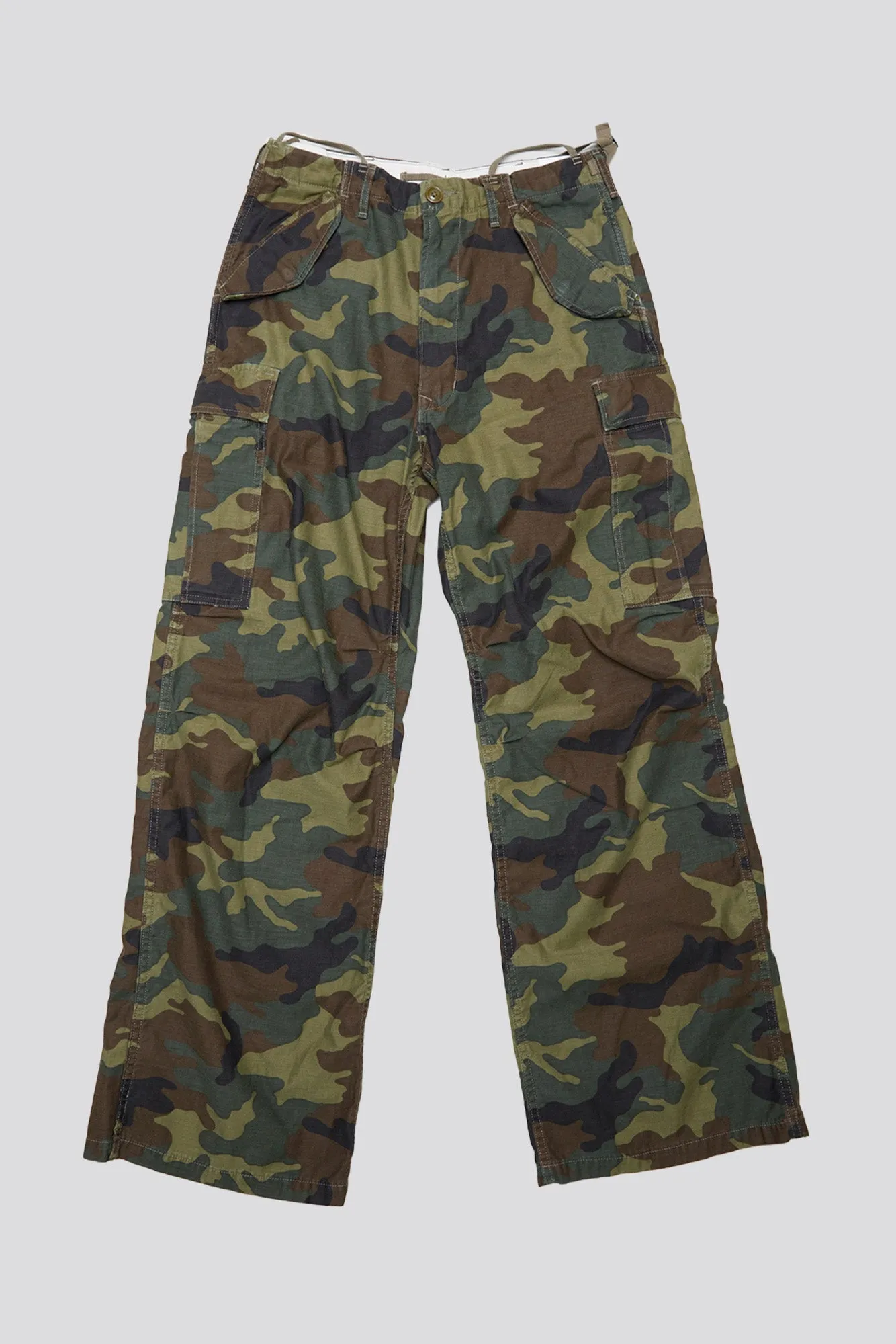 WIDE LEG CARGO - CAMO