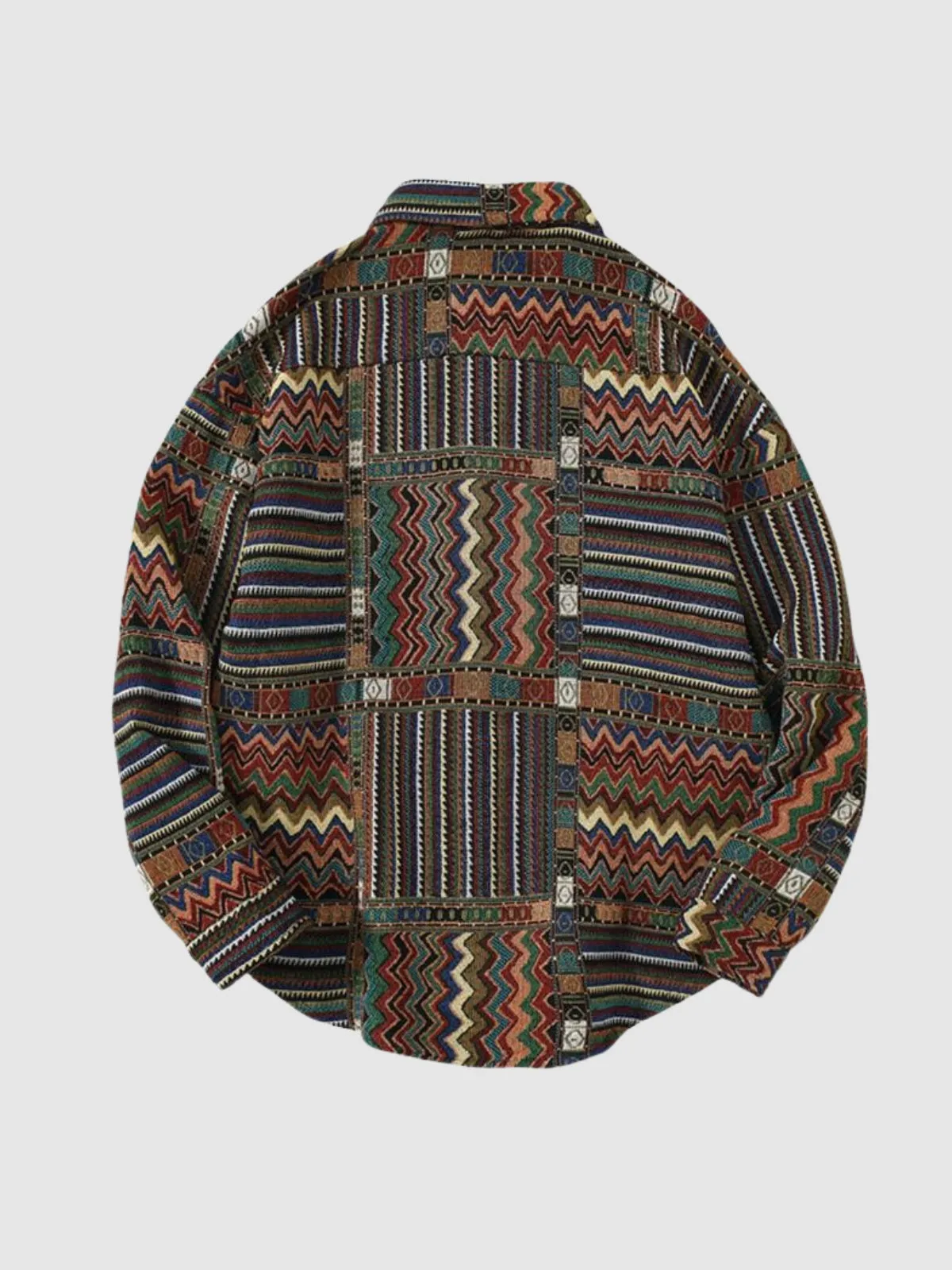 WLS Wavy Line Long Sleeve Shirt