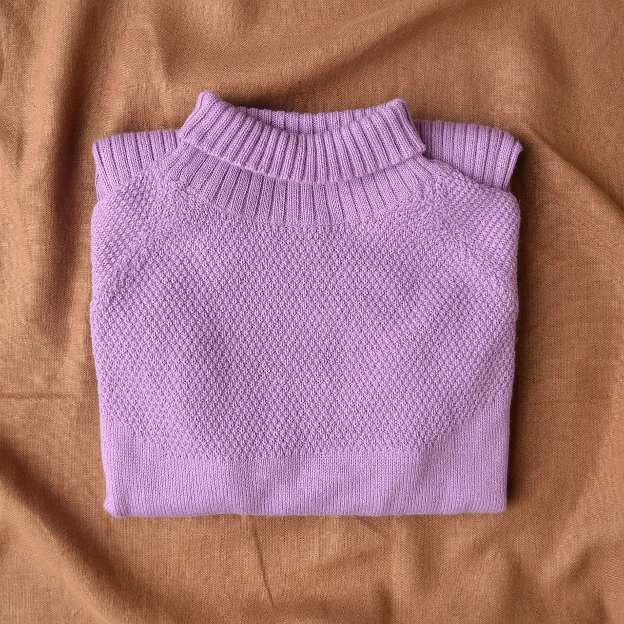 Women's Sailor Sweater - Alpaca/Merino - Lilac (S) *Last One!