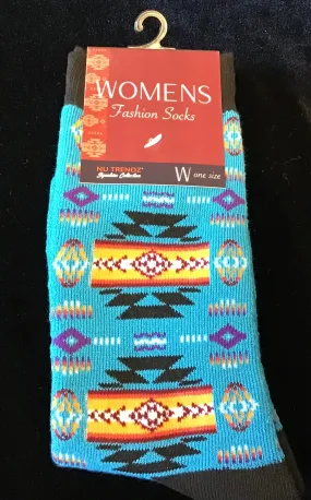 Women’s Socks Navajo Design