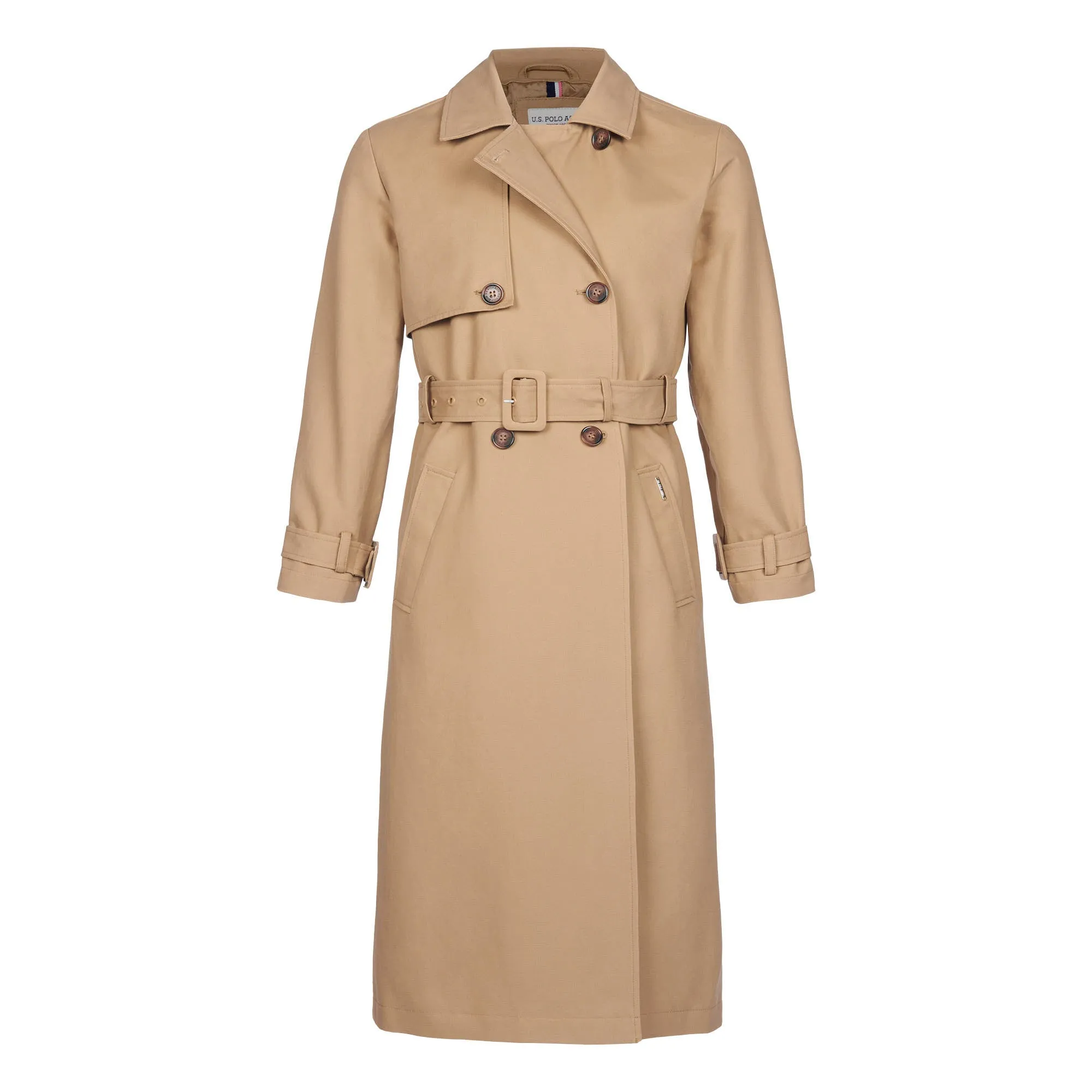 Womens Trench Coat in Incense