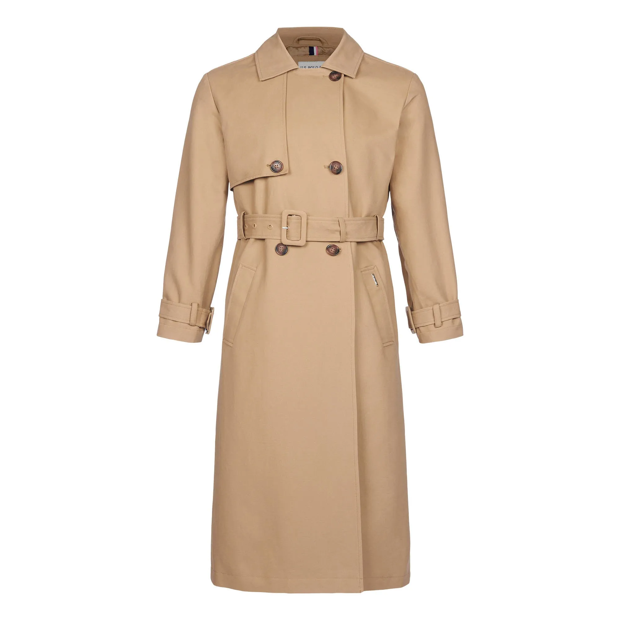 Womens Trench Coat in Incense