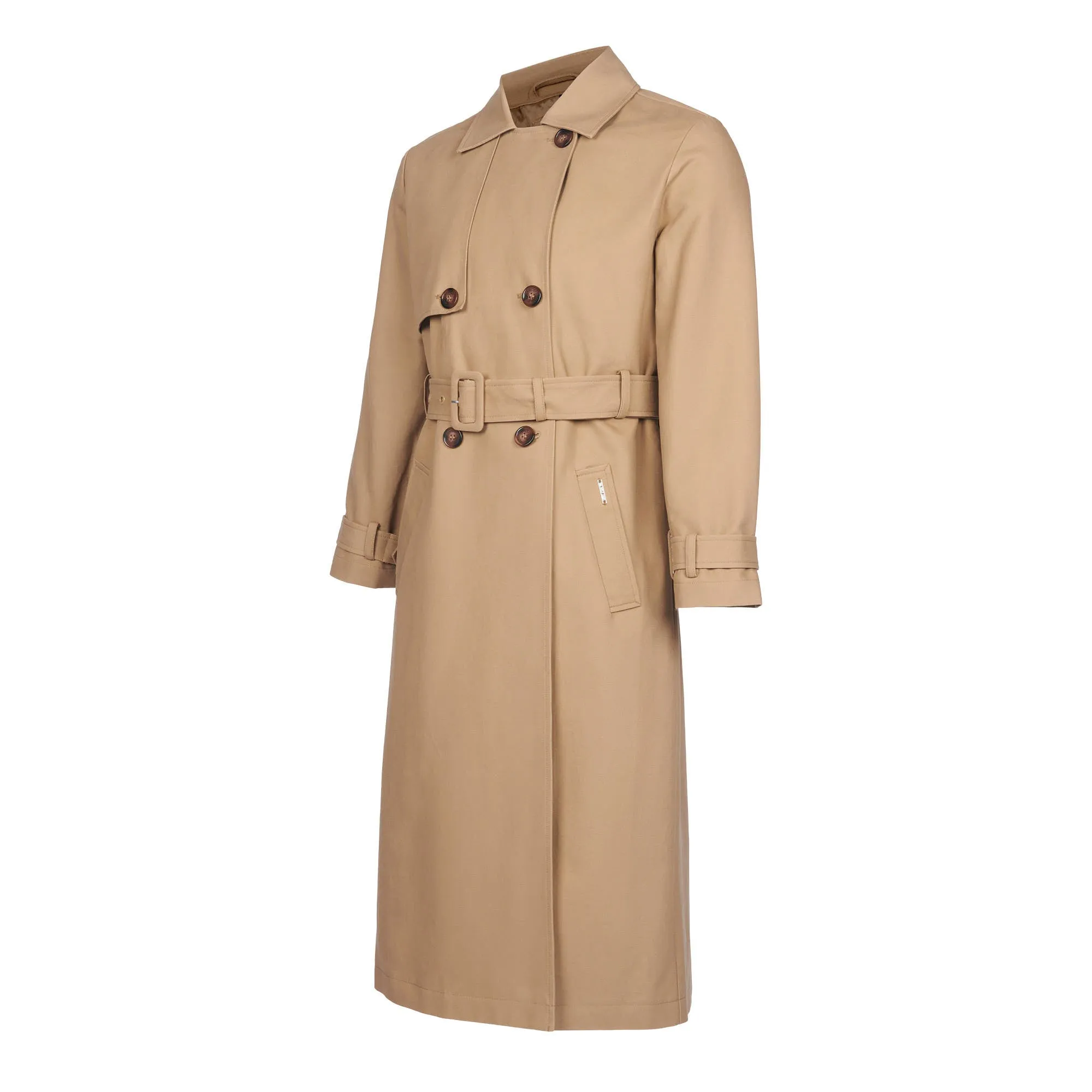 Womens Trench Coat in Incense