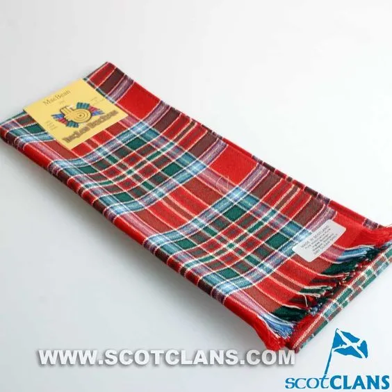 Wool Scarf in MacBean Tartan