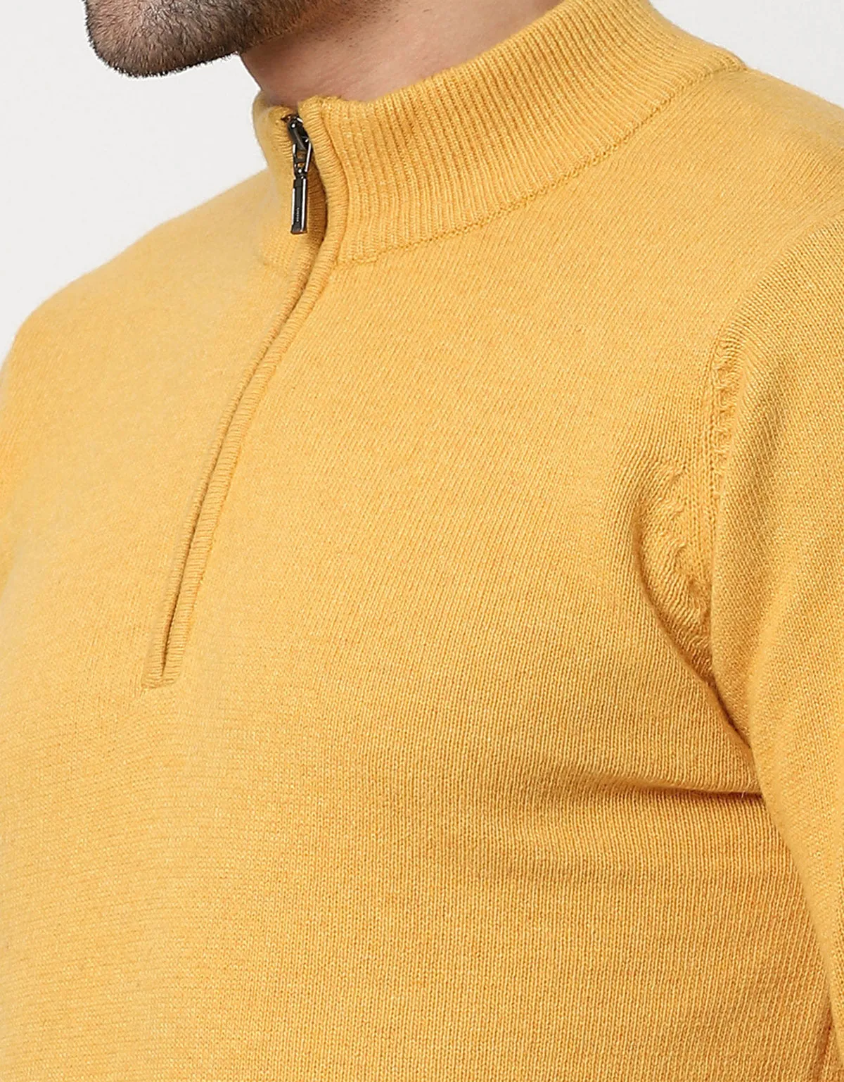 Woolen T-Neck Sweater For Men