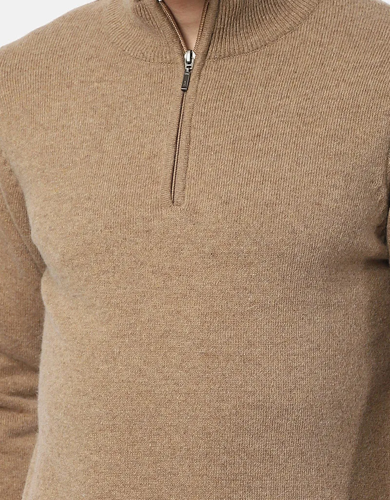 Woolen T-Neck Sweater For Men