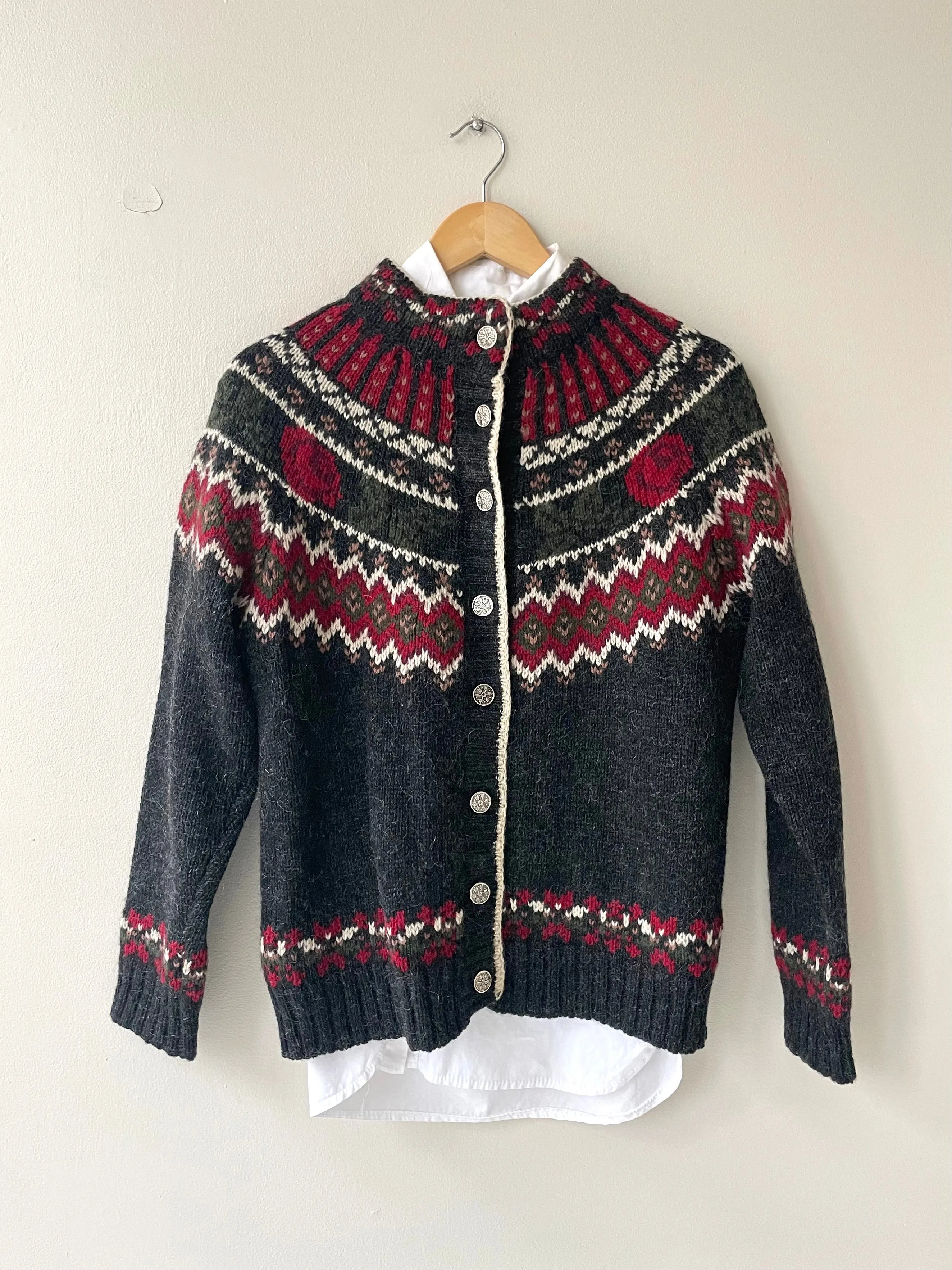 Woolrich Fair Isle Cardigan