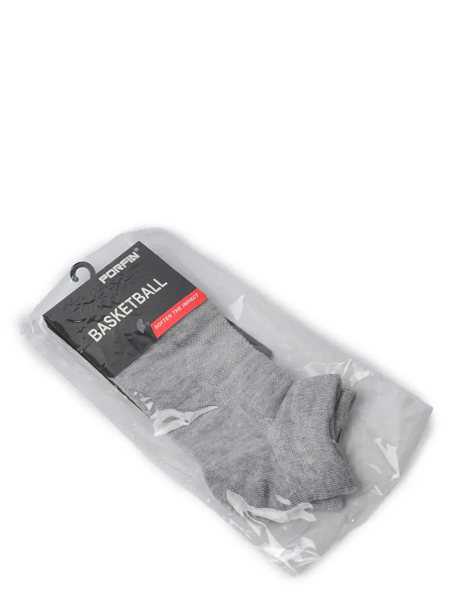 Zone Cushion Short Socks - JCB- 3001- Grey